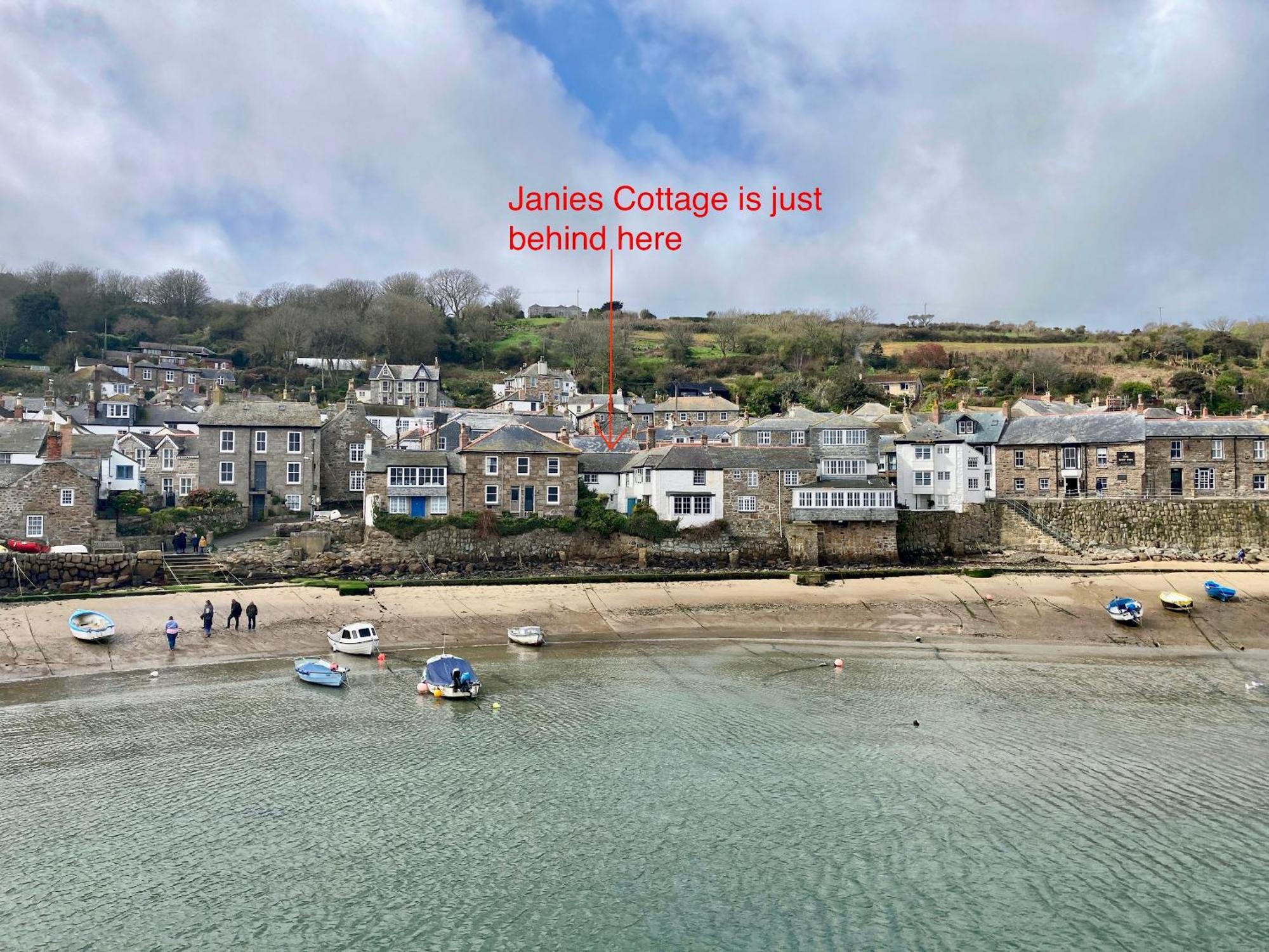 Janies Cottage~ Mousehole~Eclectic Interiors & Vintage Charm Екстериор снимка