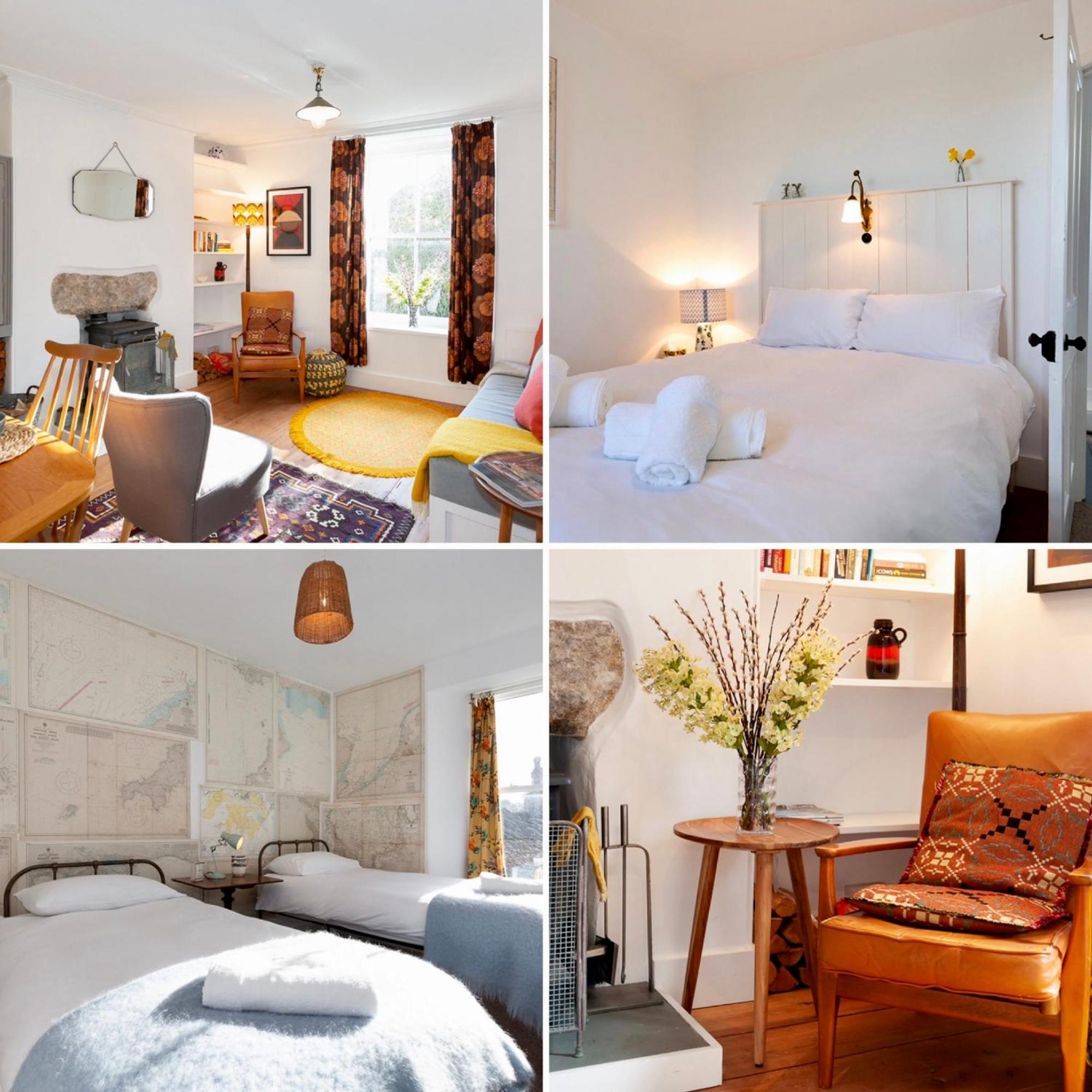 Janies Cottage~ Mousehole~Eclectic Interiors & Vintage Charm Екстериор снимка